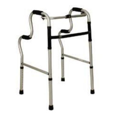 Deambulatore Fisso Pieghevole con Doppie Impugnature - DE6 - Ausili Disabili Roma