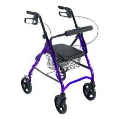 Rollator Pieghevole Passaggi Stretti con Quattro Ruote - RO34 - Ausili Disabili Roma