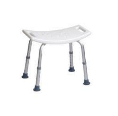 Sedile in Plastica con Struttura in Alluminio per Doccia - BA4
