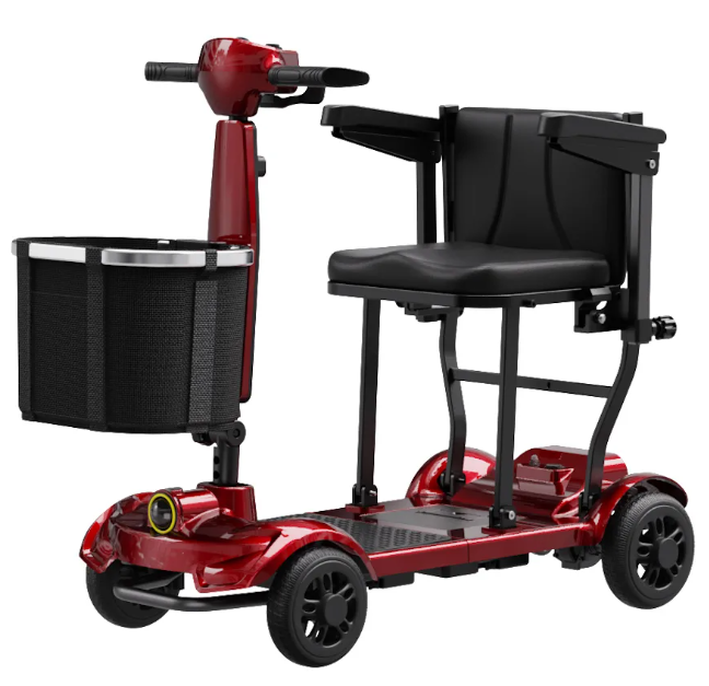 M10 - Scooter Elettrico Pieghevole Leggero per Anziani e Disabili