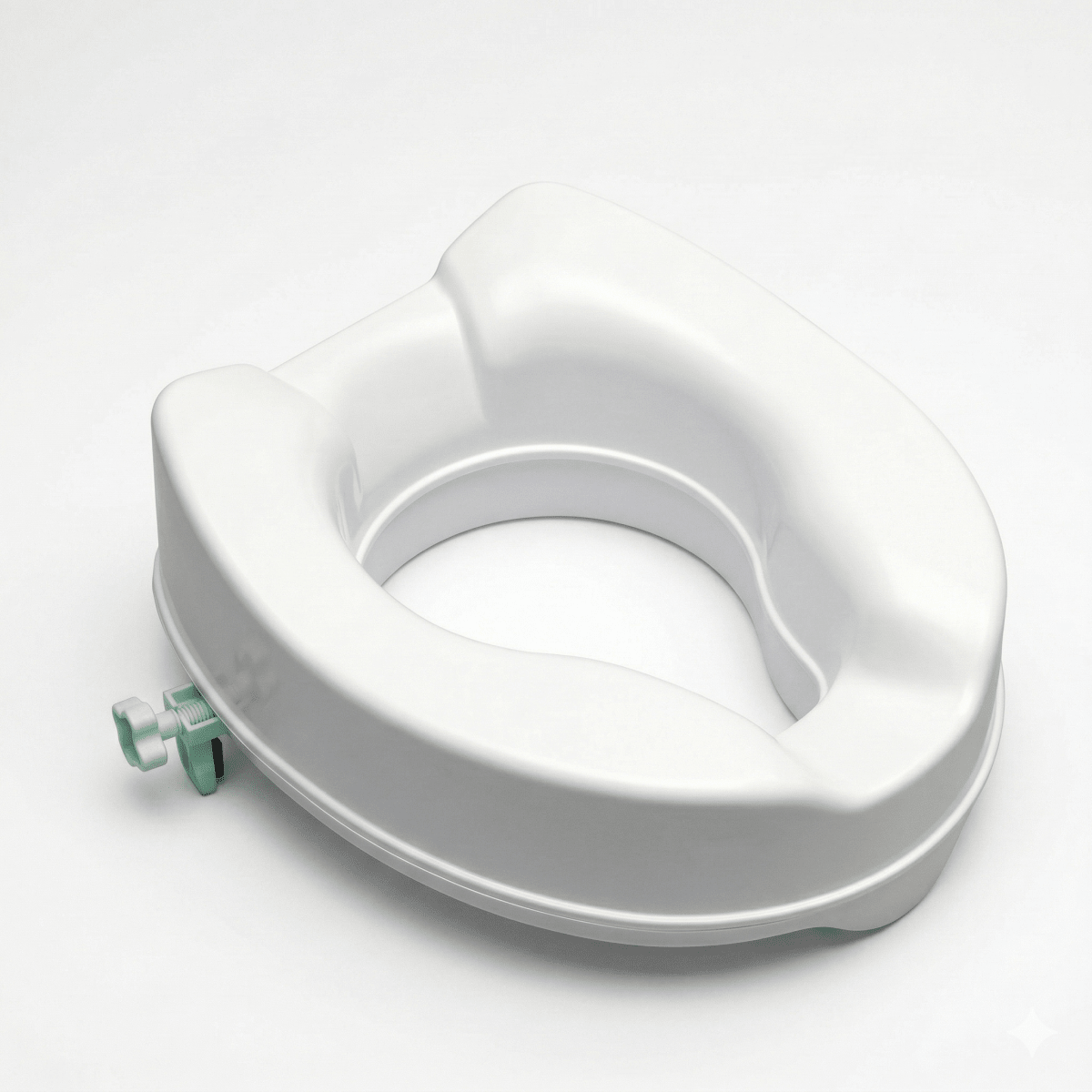 BA12 - Rialzo WC Universale Altezza 10 cm senza Coperchio Termigea - Ausili Disabili Roma