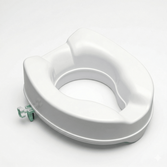 BA12 - Rialzo WC Universale Altezza 10 cm senza Coperchio Termigea - Ausili Disabili Roma