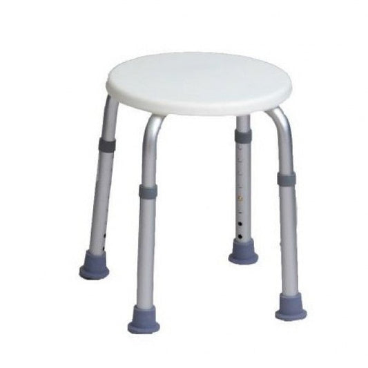 BA5 - Sgabello Doccia Circolare Altezza Regolabile Termigea - Ausili Disabili Roma