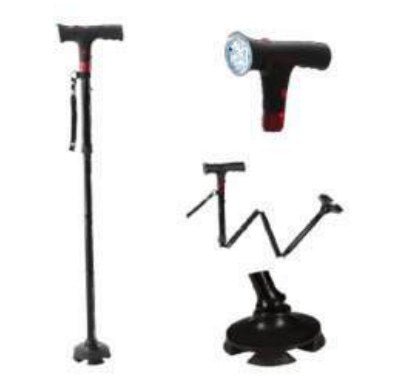 Bastone “ Magico” Pieghevole con Avviso Acustico e Luce Led - TR19 - Ausili Disabili Roma
