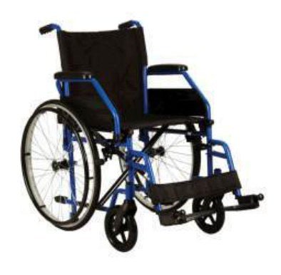 Carrozzina Basic Autospinta a Estrazione Rapida - CAR-PBS - Ausili Disabili Roma