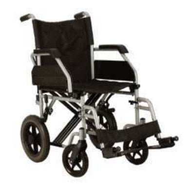 Carrozzina Basic Transito Doppia Crociera - CAR-PBTD - Ausili Disabili Roma
