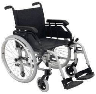 Carrozzina Leggera Doppia Crociera Braccioli Elevabili - CAR-PL - Ausili Disabili Roma