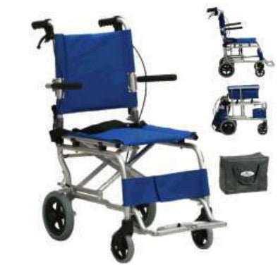 Carrozzina Pieghevole da Trasporto - CAR-PT - Ausili Disabili Roma
