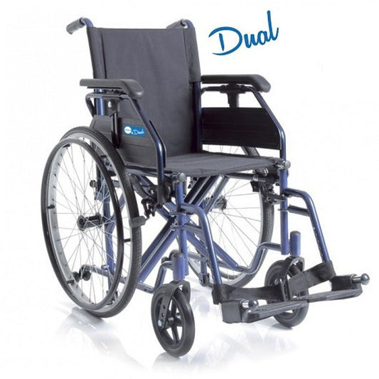 Carrozzina Pieghevole – Serie Dual - Ausili Disabili Roma