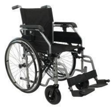 Carrozzina Super Autospinta Doppia Crociera Braccioli Elevabili - CAR-PSDB - Ausili Disabili Roma