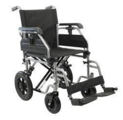 Carrozzina Super Transito Doppia Crociera Braccioli Elevabili - CAR-PSTDB - Ausili Disabili Roma