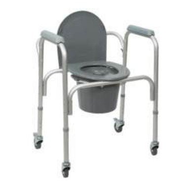 Comoda in Allumino con Ruote - BA32 - Ausili Disabili Roma