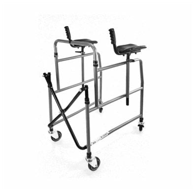 Deambulatore Pieghevole di Dimensioni Ridotte con Appoggi Antibrachiali - DE1-DR - Ausili Disabili Roma