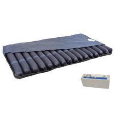 Kit Antidecubito Super Air Compressore con Regolazione e Materasso Elementi Intercambiabili Altezza 12,5 CM - 8600+198