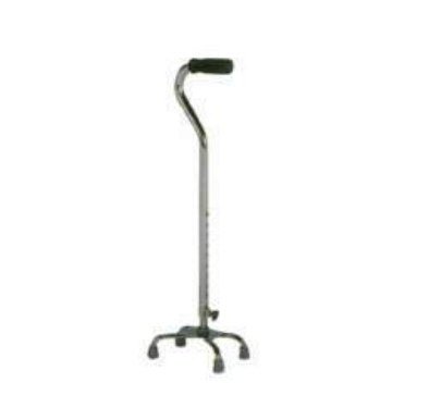 Quadripode a Base Stretta Nero - TR6 - Ausili Disabili Roma