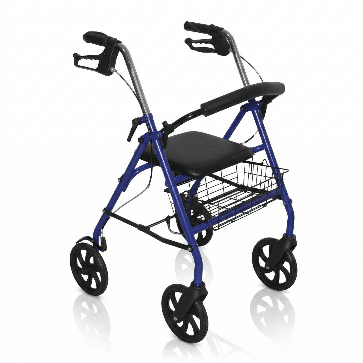 RO10 - Rollator Pieghevole Termigea a 4 Ruote con Seduta e Cestino - Ausili Disabili Roma