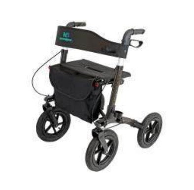 Rollator Pieghevole con Quattro Ruote Grandi - RO29 - Ausili Disabili Roma