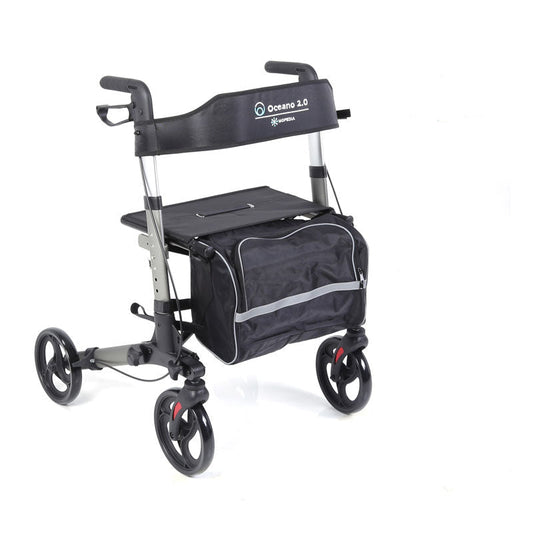 Rollator pieghevole in alluminio - OCEANO 2.0 - Ausili Disabili Roma
