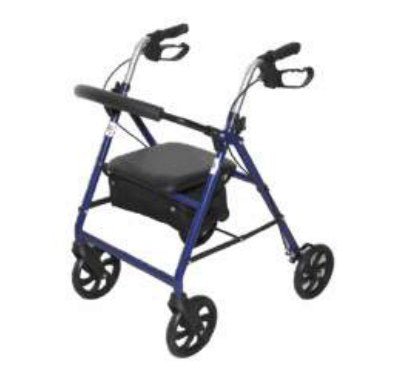 Rollator Pieghevole Light con Quattro Ruote - RO24 - Ausili Disabili Roma