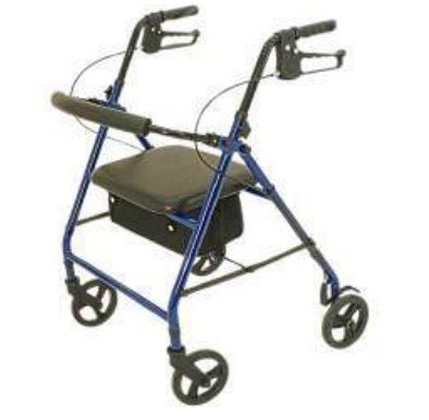 Rollator Smontabile con Quattro Ruote cm.15 - RO32 - Ausili Disabili Roma