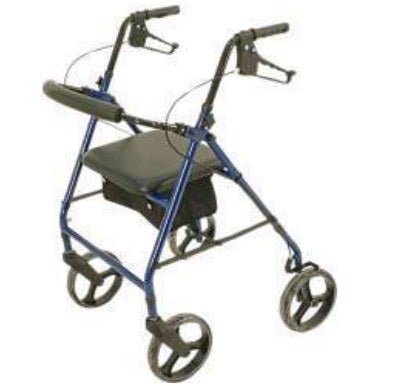 Rollator Smontabile con Quattro Ruote cm.20 - RO33 - Ausili Disabili Roma