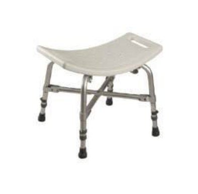 Sedile Bariatrico in Plastica con Struttura in Alluminio, per Doccia - BB3 - Ausili Disabili Roma